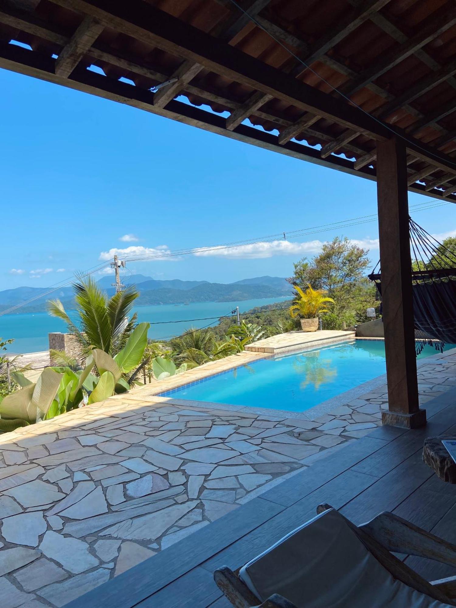Casa Em Paraty, Piscina Com Vista Para O Mar Exteriér fotografie
